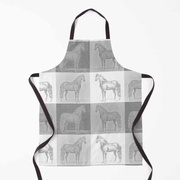 Item preview, Have Appetite for Life, Monsieur de Guille Horse, Philip Christian Haag, Grey White designed and sold by SpiritGifts.