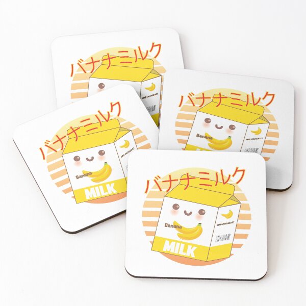 Item preview, Kawaii banana milk designed and sold by Studio624.