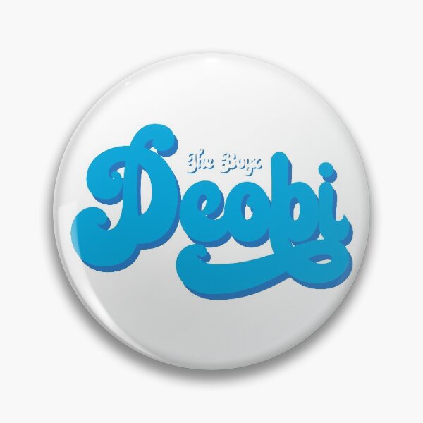 Item preview, The boyz deobi blue swirl text designed and sold by Morcawork.