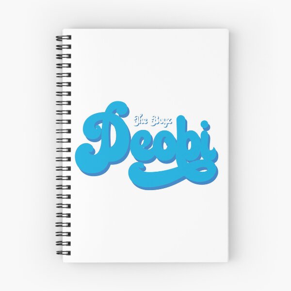 Item preview, The boyz deobi blue swirl text designed and sold by Morcawork.