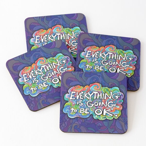 Item preview, Everything is Going to Be OK designed and sold by CoffeeBrain.