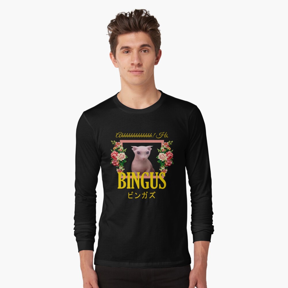 bingus with a shirt