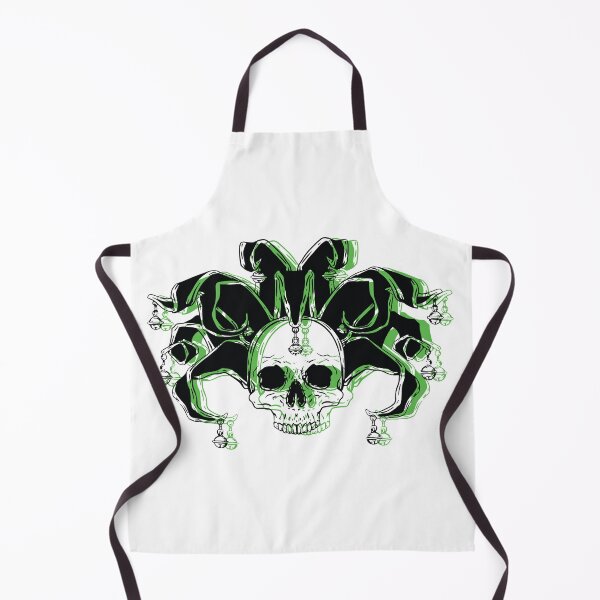 Item preview, Jester Skull Green designed and sold by ZethTheReaper19.