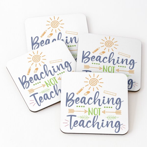 Item preview, Beaching Not Teaching , Summer Shirt, Beach Shirt, Gift for teacher,Teacher Shirt ,Summer Teacher vacation tee designed and sold by Live  Today.