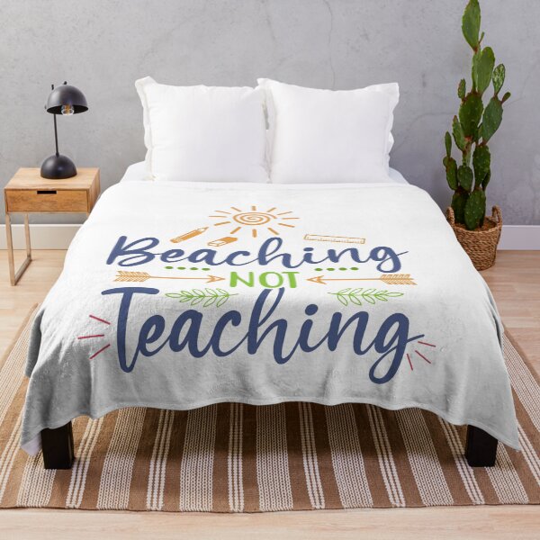 Item preview, Beaching Not Teaching , Summer Shirt, Beach Shirt, Gift for teacher,Teacher Shirt ,Summer Teacher vacation tee designed and sold by Live  Today.
