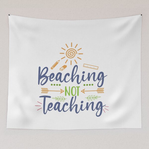 Item preview, Beaching Not Teaching , Summer Shirt, Beach Shirt, Gift for teacher,Teacher Shirt ,Summer Teacher vacation tee designed and sold by Live  Today.