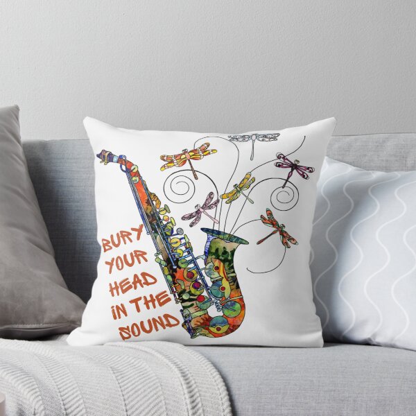 Item preview, Bury your head in the sound-saxophone lover designed and sold by Red-ElYoubi.