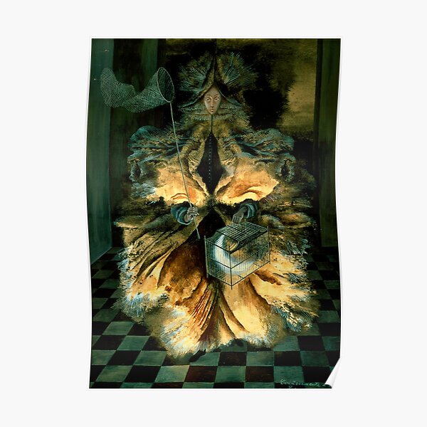 Star Huntress, by Remedios Varo Poster