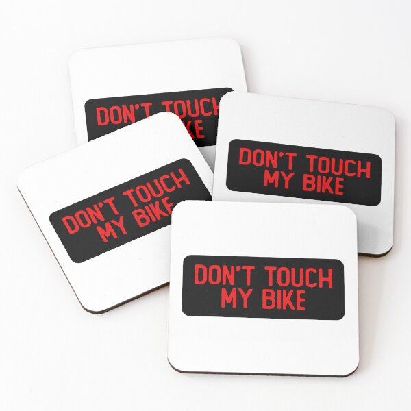 Item preview, Don't Touch My Bike Cool Helmet designed and sold by Sour Soul.