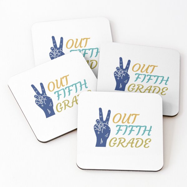 Item preview, Peace Out Fifth Grade designed and sold by 7ShirtShop.