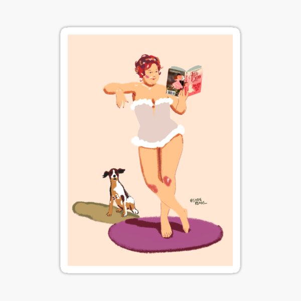 Aperçu de l'œuvre Hilda lisant plus lumineux que le soleil de Julia Quinn créée et vendue par sadiereads.