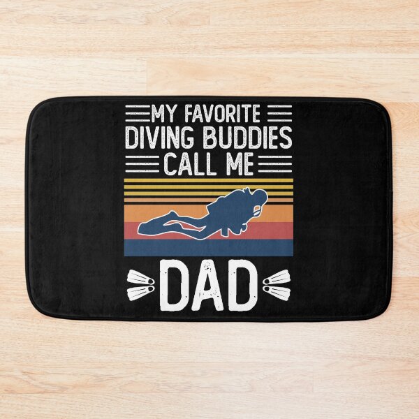Item preview, My Favorite Scuba Buddies Call Me Dad designed and sold by RobomShop.