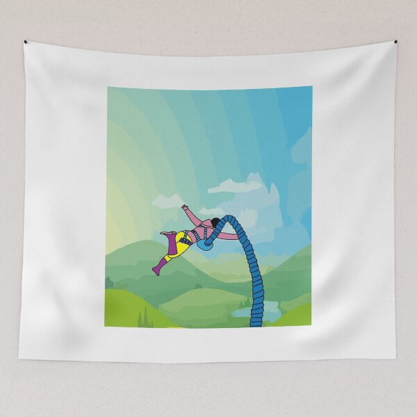 Item preview, Bungee Jumping Jump To Freedom designed and sold by flofin.