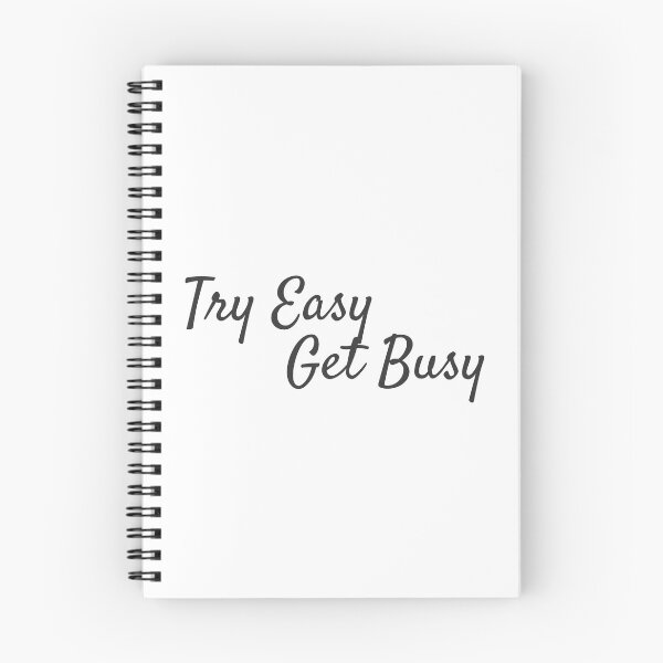 Item preview, Try Easy Get Busy designed and sold by minynature.