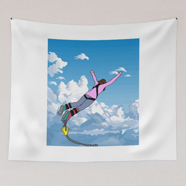 Item preview, Bungee Jumping Jump To Freedom designed and sold by flofin.