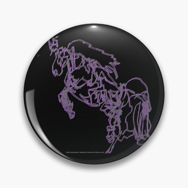 Item preview, A dynamic horse drawing (black ver) designed and sold by CURIOUsDADA.