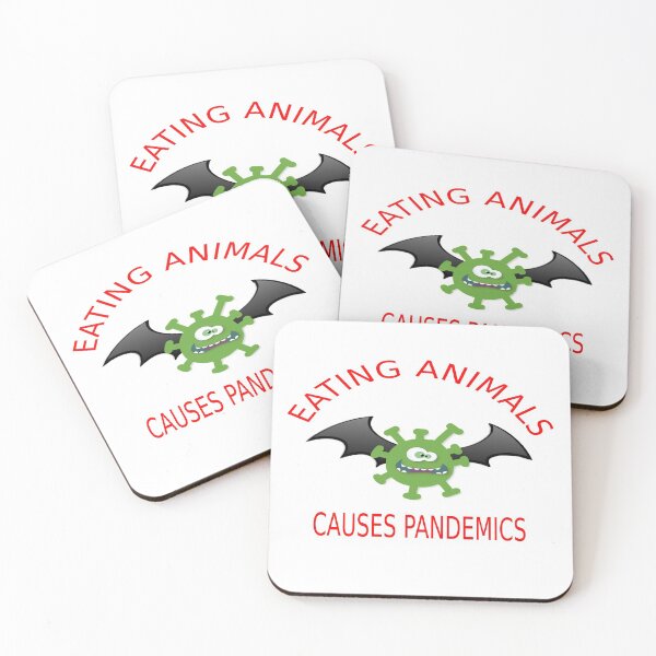 Item preview, Eating Animals Causes Pandemics designed and sold by printhappy4you.