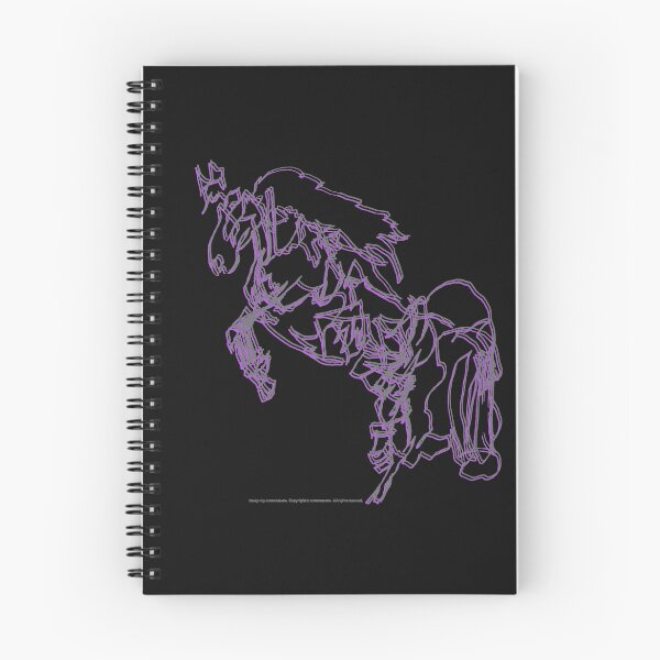 Item preview, A dynamic horse drawing (black ver) designed and sold by CURIOUsDADA.
