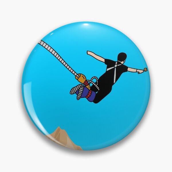 Item preview, Bungee Jumping Jump To Freedom designed and sold by flofin.