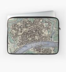 Vintage Map of Frankfurt Germany (1845) Laptop Sleeve