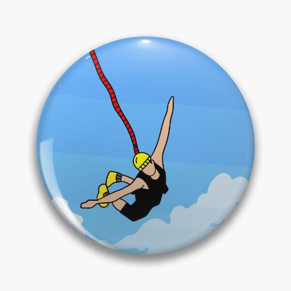 Item preview, Bungee Jumping Jump To Freedom designed and sold by flofin.