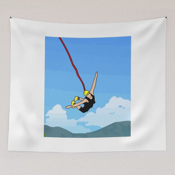 Item preview, Bungee Jumping Jump To Freedom designed and sold by flofin.