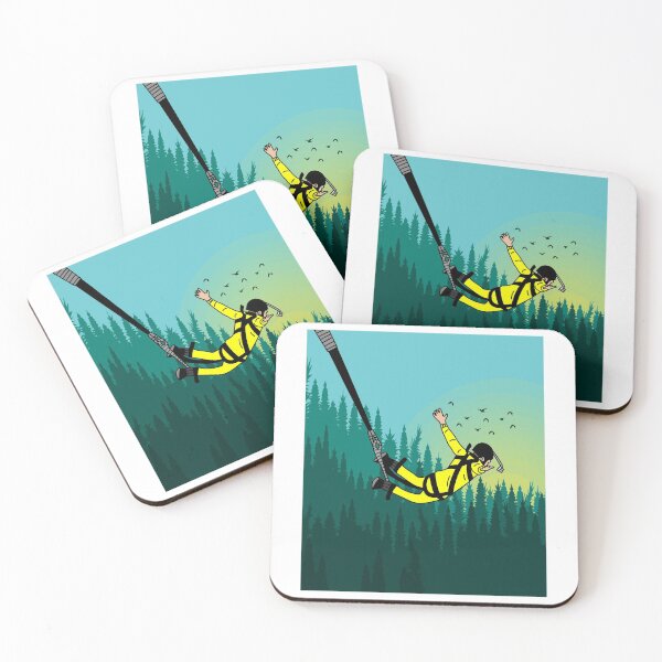 Item preview, Bungee Jumping Jump To Freedom designed and sold by flofin.