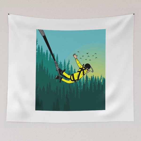 Item preview, Bungee Jumping Jump To Freedom designed and sold by flofin.