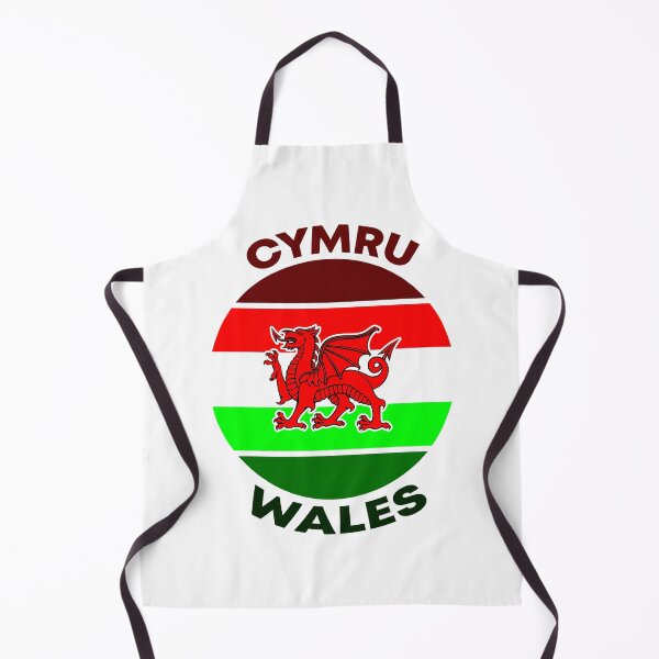 Item preview, Wales Cymru Red Dragon Sunset WB designed and sold by Aurorapod.