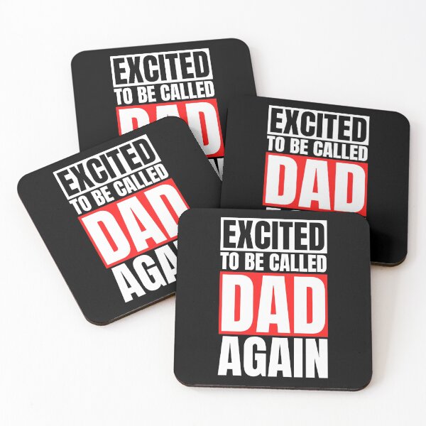 Item preview, Excited To Be Called Dad Again designed and sold by Peishan02.