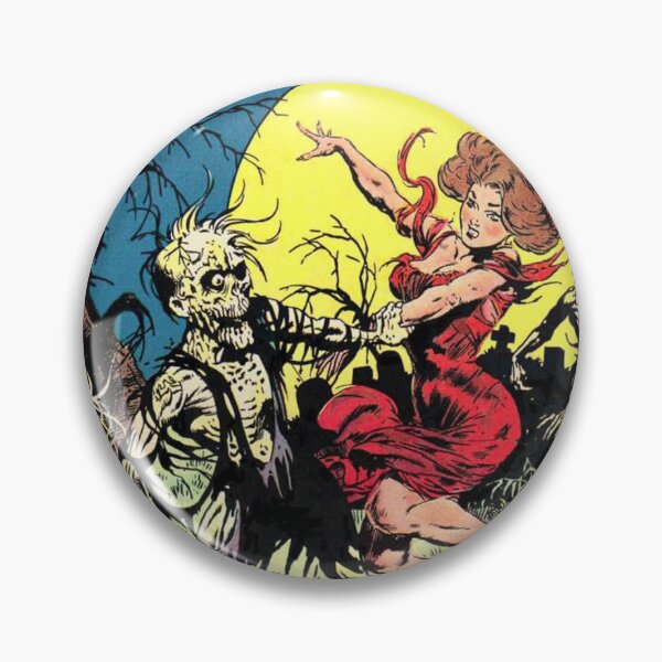 Item preview, Beware the Zombies!  horror comic art designed and sold by Vintage Designs +.