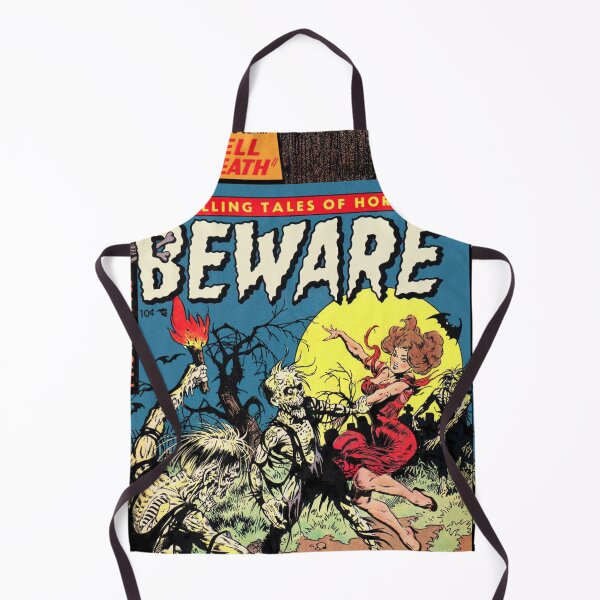 Item preview, Beware the Zombies! horror comic art designed and sold by Vintage Designs +.