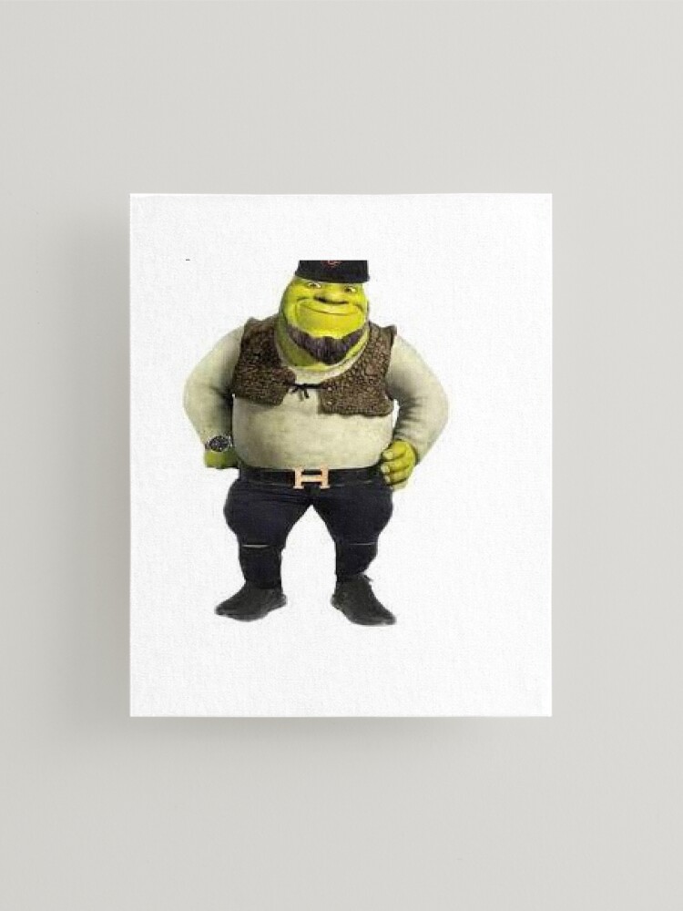 Screaming Shrek  Metal Print for Sale by SunnyMoonCrafts