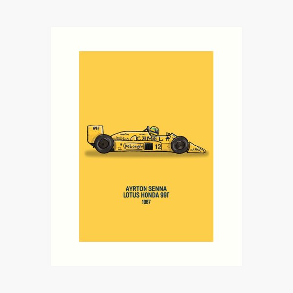 Item preview, Senna Lotus Honda 99T  designed and sold by BoxBoxNow.