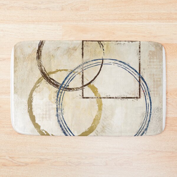 Item preview, Blue Circles And Squares designed and sold by EllisDodd.