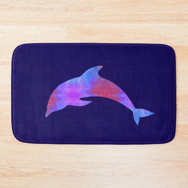 Item preview, Blue Red Galaxy Dolphin designed and sold by FaithAndForest.