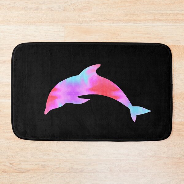 Item preview, Pink Blue Galaxy Dolphin designed and sold by FaithAndForest.