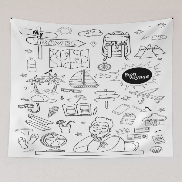 Item preview, Bon voyage designed and sold by TheHand-art.