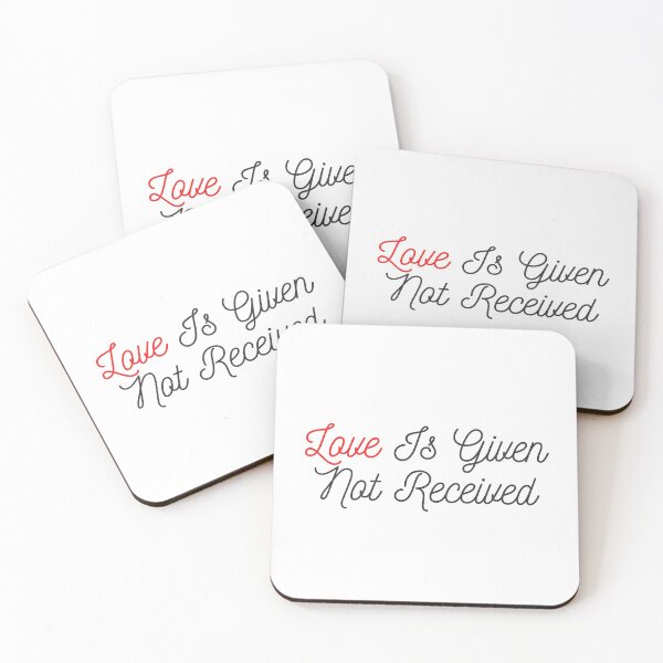 Item preview, Love Is Given Not Received designed and sold by minynature.