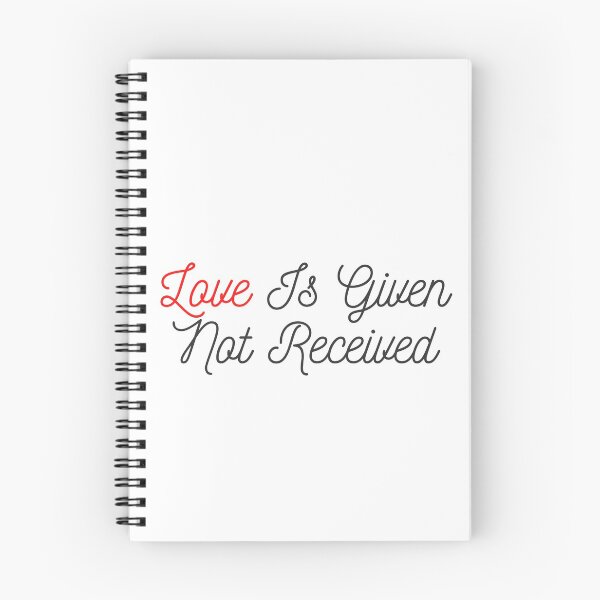 Item preview, Love Is Given Not Received designed and sold by minynature.