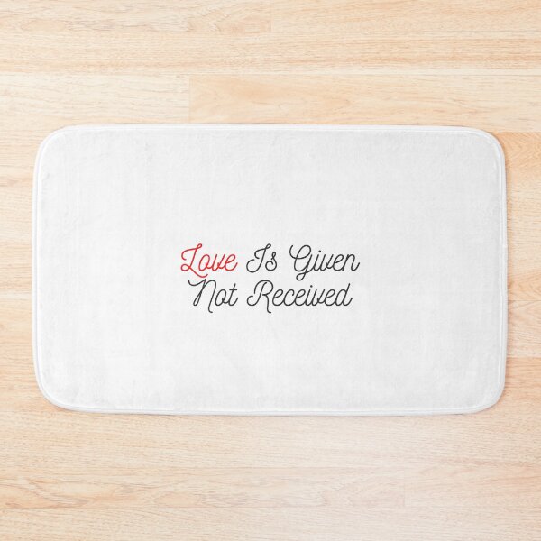 Item preview, Love Is Given Not Received designed and sold by minynature.
