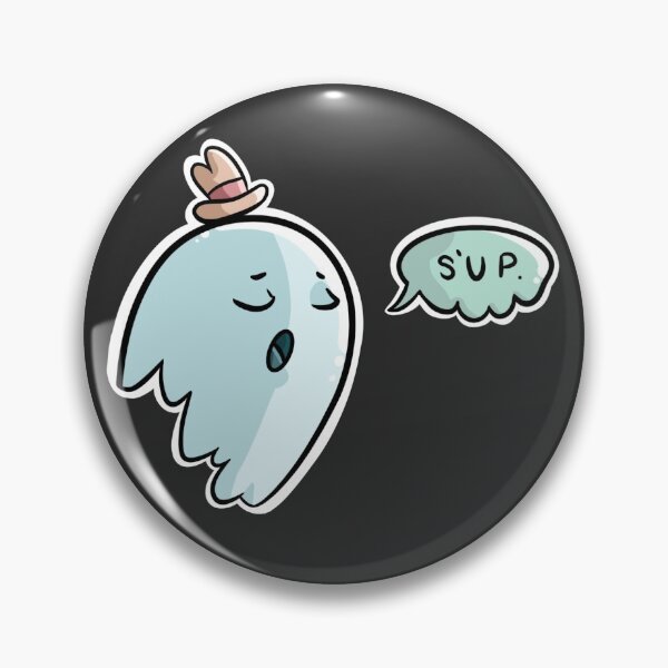 Item preview, Preppy Ghost White Outline designed and sold by SUPshirtss.