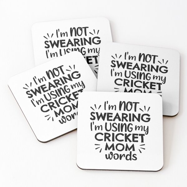 Item preview, I'm not swearing I'm using my cricket mom words designed and sold by TheGreenGoat.