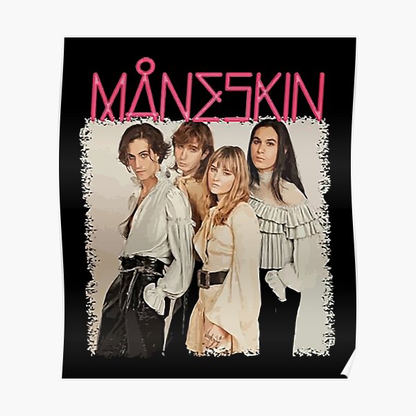 La marchandise officielle de Måneskin - Maneskin Poster
