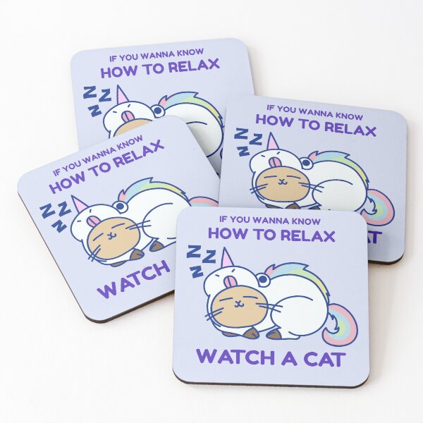 Item preview, If you wanna know how to relax watch a cat designed and sold by rodmendonca.