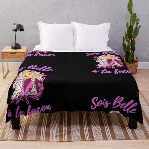 Item preview, Be beautiful in your own way - popular french quotes theme gifts (pink) designed and sold by RebelliousRosee.
