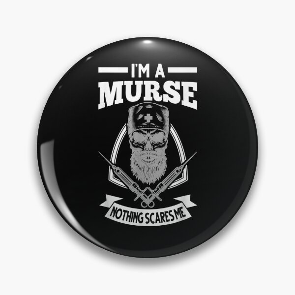 Item preview, Mens I'm A Murse Nothing Scares Me Male Nurse Gift  designed and sold by mchargue12.