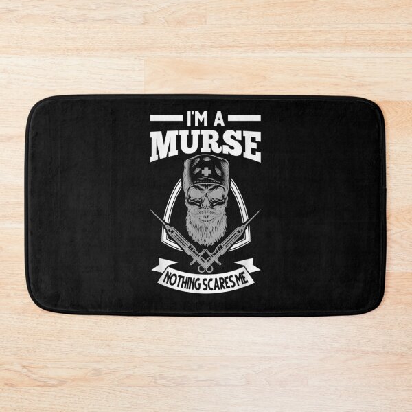 Item preview, Mens I'm A Murse Nothing Scares Me Male Nurse Gift  designed and sold by mchargue12.