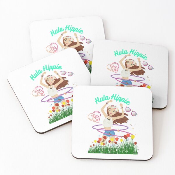 Item preview, Hula hippie fun exercise dancing fitness designed and sold by Shirtflyer.
