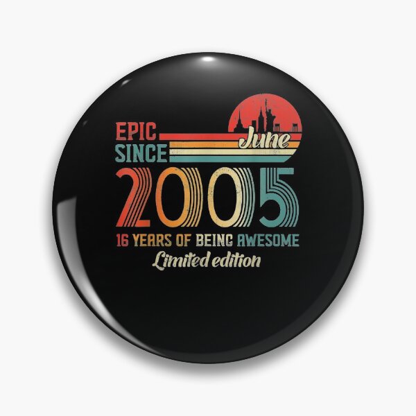 Item preview, Epic Since June 2005 16 Years Old Born June 2005 Gift  designed and sold by mchargue12.